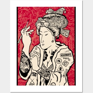 PUNK NURSE GEISHA Posters and Art